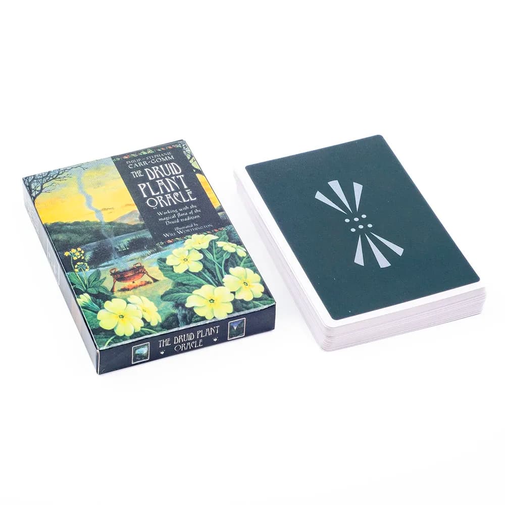 Druid Plant Oracle Mazzo da 39 carte - Gioco da tavolo di divinazione della tradizione magica della flora della druida con bellissime illustrazioni