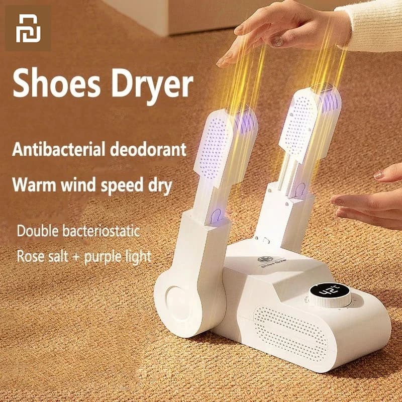 Youpin Scarpe Asciugatrice Macchina Asciugatrice Veloce Riscaldatore Deodorante Deumidificatore Dispositivo Scaldapiedi Riscaldatore Casa Asciugatrice elettrica portatile