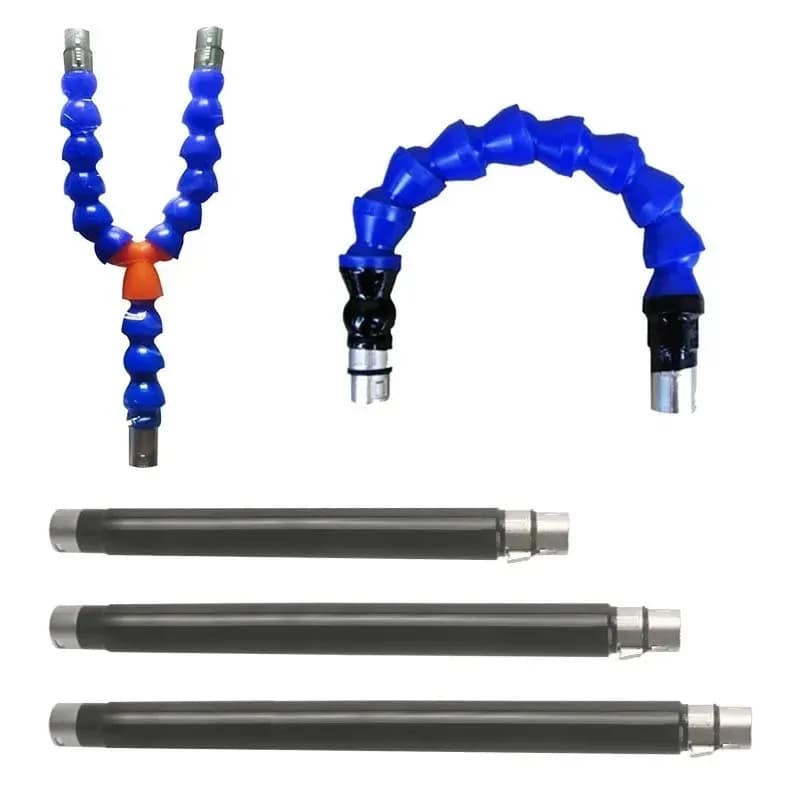 Parti del motore lineare alternativo connettore terminale della staffa 3XLR asta di prolunga angolo del tubo regolabile per asta di prolunga della macchina del sesso