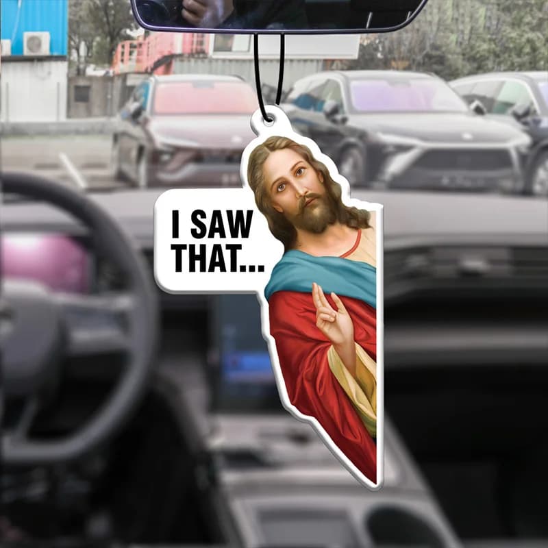 VAI QUELLO, car deodorant, cartoon animation, perfumed pendant, retrovisor mirror suspension decoration, Hotel Hilton fragrance