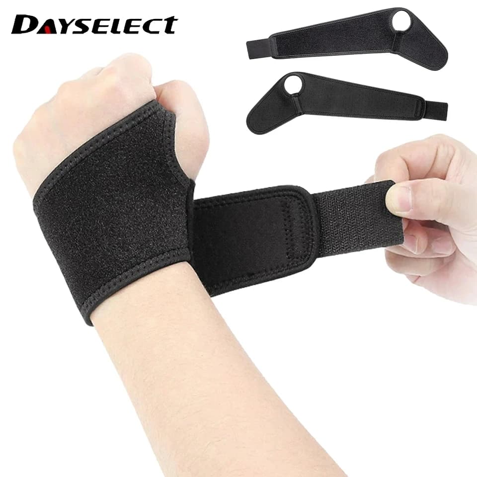 1 pcs gym wrist strap sports strap adjustable wrist brace support for wrist straps fractures carpal straps Tunnel for Fitness