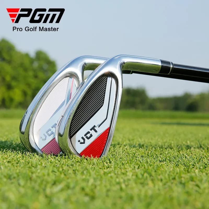 Mazze da golf PGM 7 ferri da stiro per uomo donna, asta da allenamento a centro di gravità basso, acciai per principianti/albero in carbonio TIG057