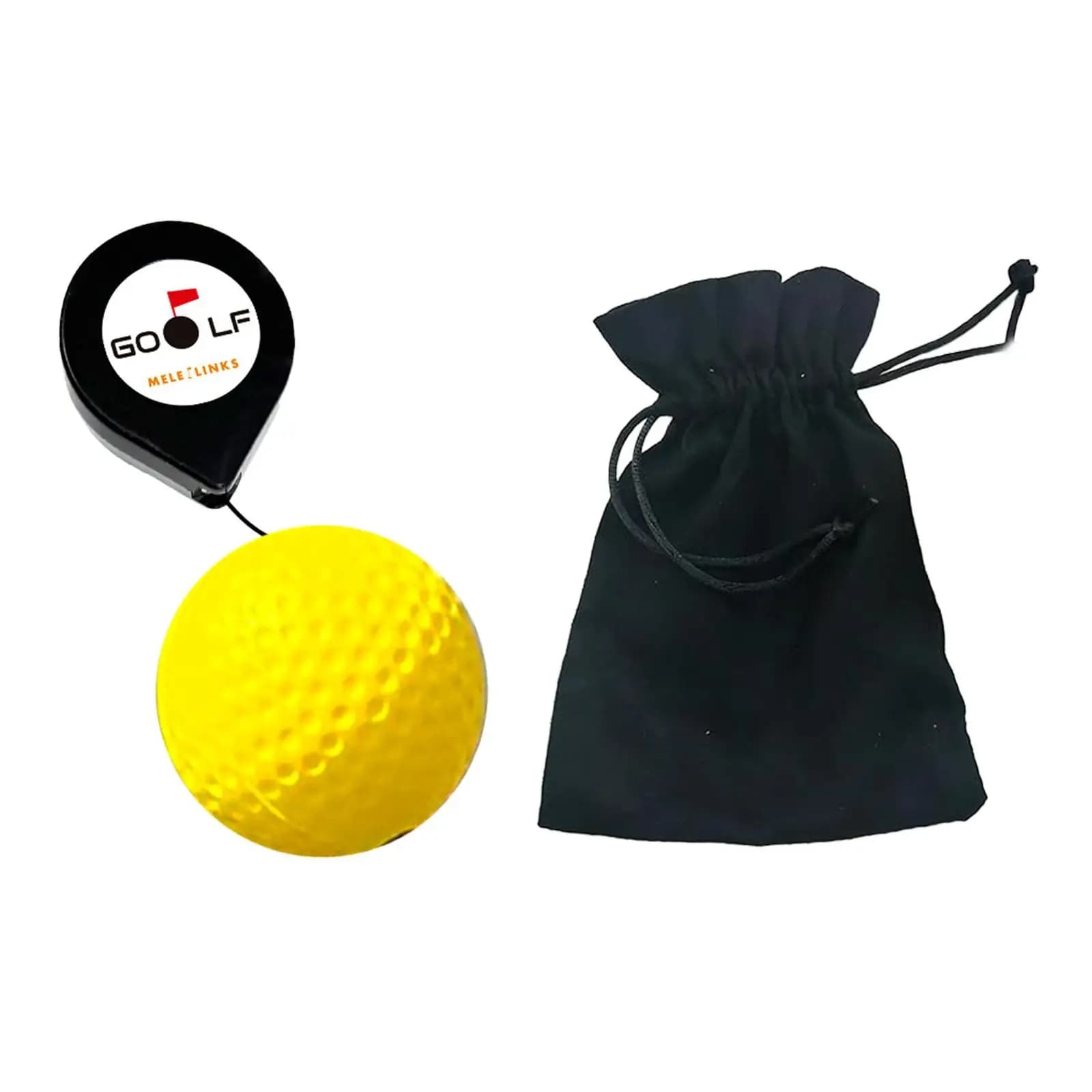 Allenatore per lo Swing di Golf Riutilizzabile, Leggero, per Correzione della Postura, Corda Elastica per l'Equilibrio della Testa e la Rotazione, Ausilio per l'Allenamento con la Palla