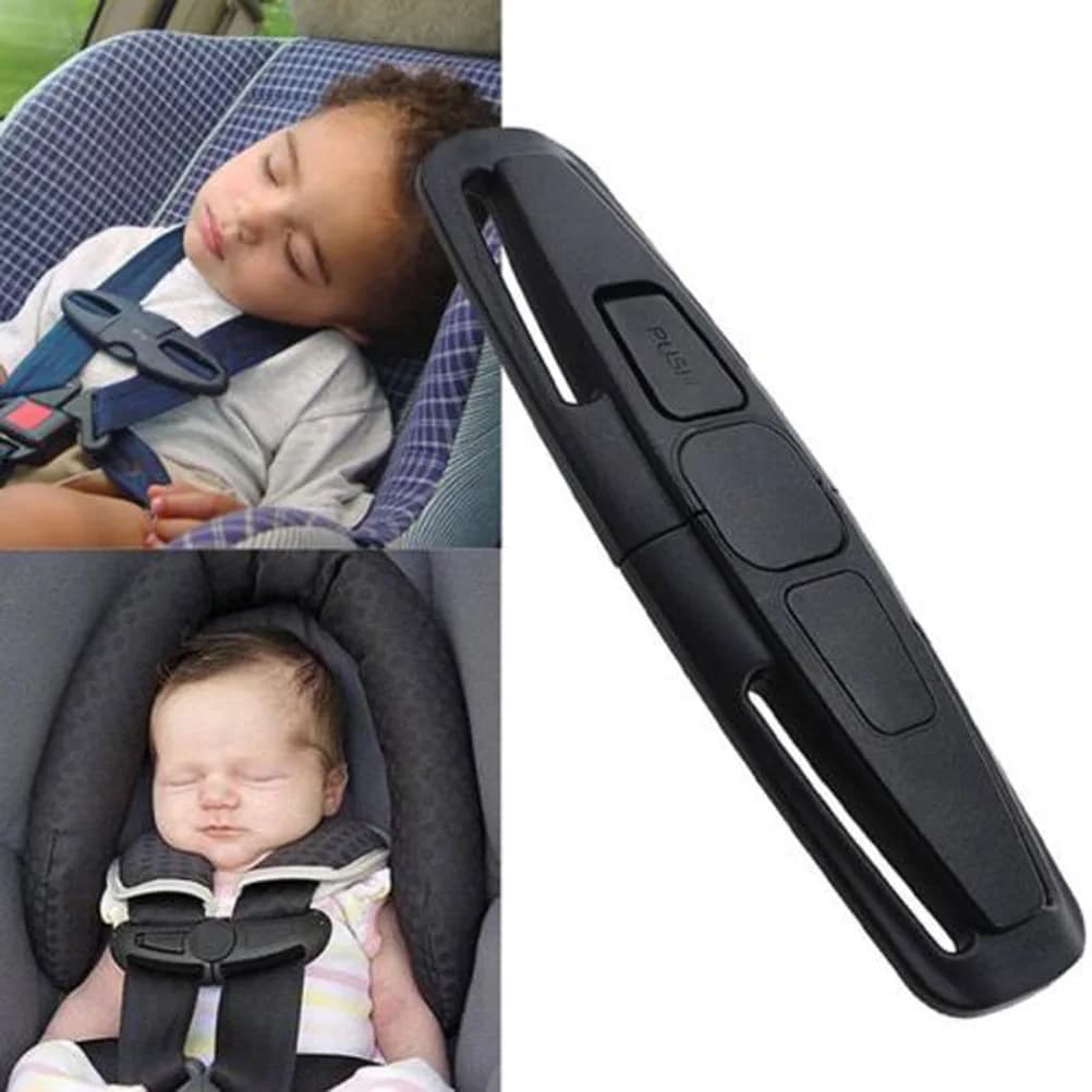 Children's Car Seat Chest Clips Children's Belt Clips for Kids Safety Belt Clips for Kids Secure Nylon Belt Buckles Locking Buckle Accessories for Stroller