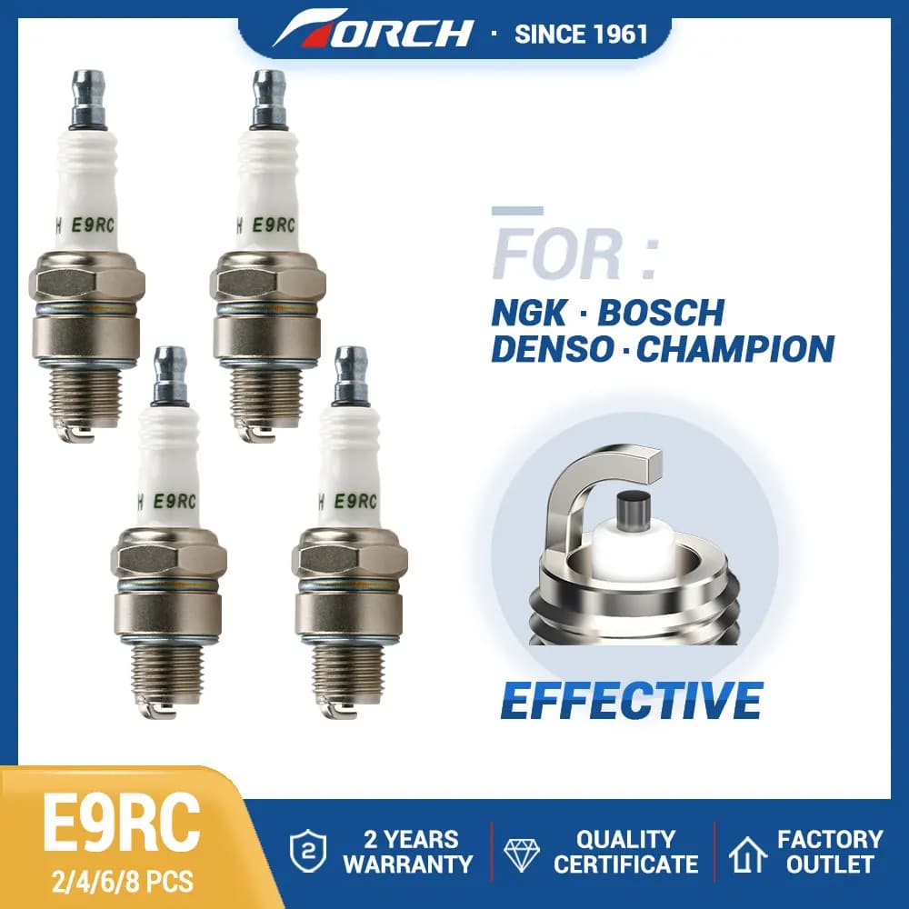 2-8PCS Candele Sostituisci per BR9HS B9HS Denso W27FSR W27FS W27FS-U TOYOTA 90098-27645 HONDA 98076-59710 Candela TORCH E9RC