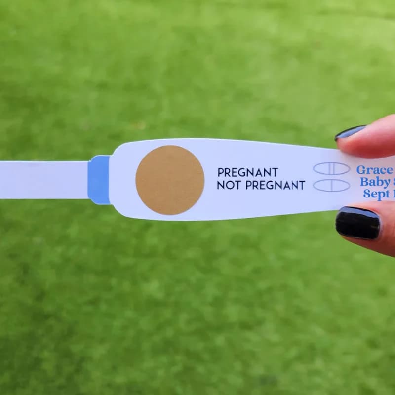 Personalizzato 20 Pezzi Divertenti Scratch Off Annuncio di Gravidanza Carte da Gioco Bomboniere per Baby Shower con Design "Gravità Non Incinta"