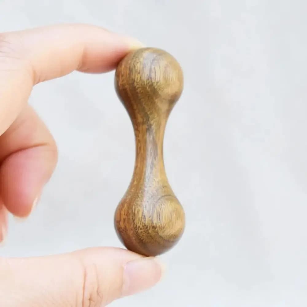 Nuovi giocattoli in legno per dita, lucidatura rotante, spinner a mano, palissandro, ebano, manubri, giocattolo di decompressione