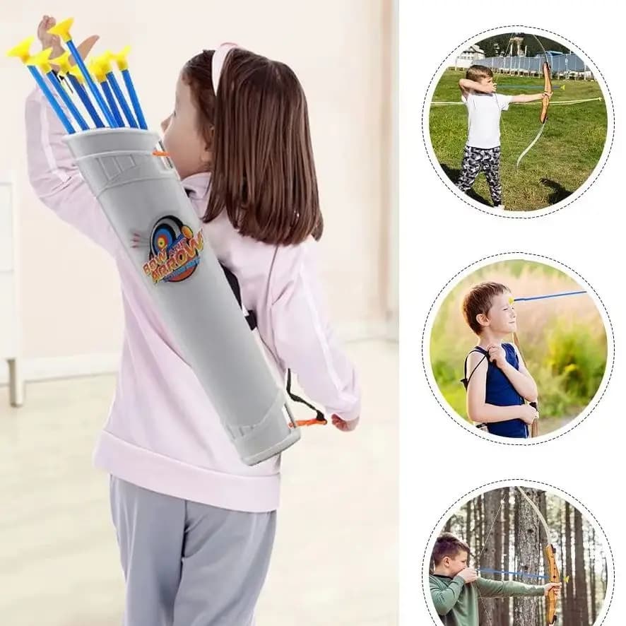 10/20pcs Ventosa Tiro Freccia 42 centimetri Per Bambini Principianti Sicurezza Interna Esterna Pratica Tiro Con Arco Regalo Per Bambini giocattolo