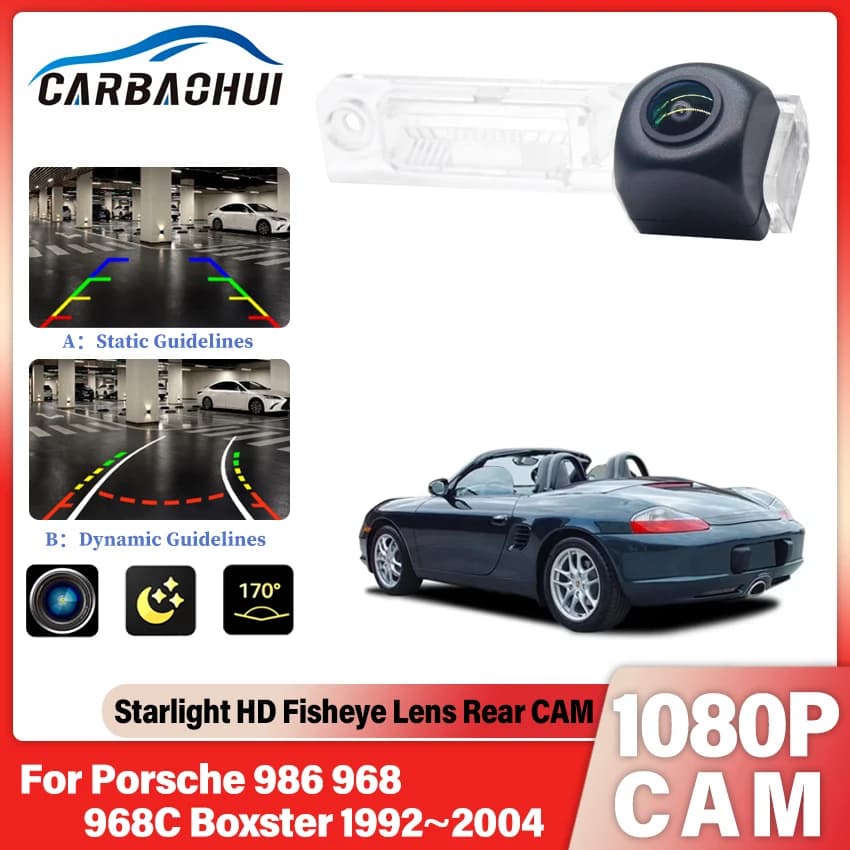 Reverse camera for Porsche 986 968 968C Boxster 1992 ~ 2004 CCD HD Camera for retrovision for night vision high quality waterproof RCA