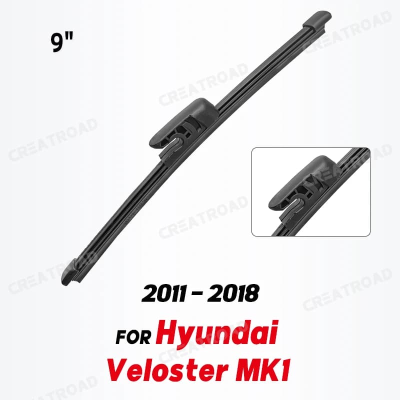 Tergicristallo 9 "Spazzola Tergicristallo Posteriore Per Hyundai Veloster MK1 2011 - 2018 Parabrezza Parabrezza Pulito Portellone Finestra Spazzola Pioggia