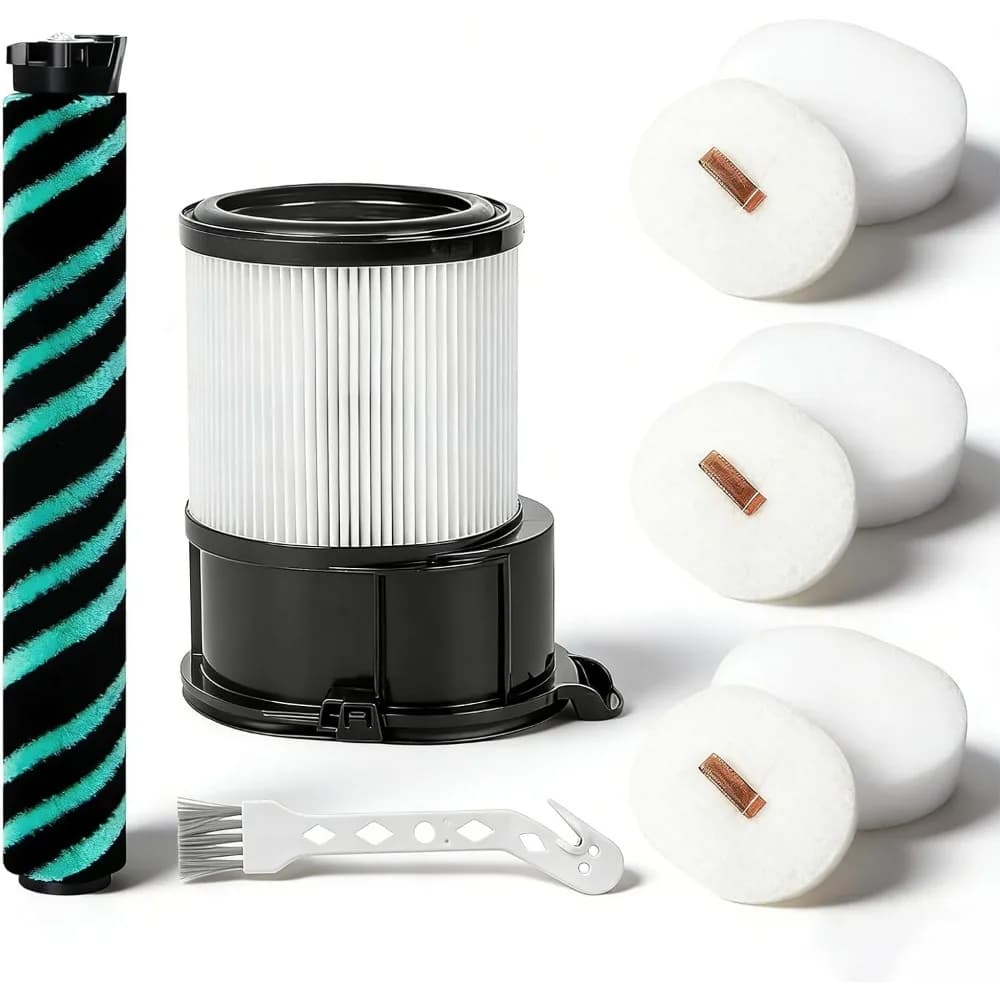 Kit di ricambio filtro e spazzola morbida per aspirapolvere senza fili DuoClean IP3251 IP3253 IP1255 IP1251 HEPA in schiuma e feltro
