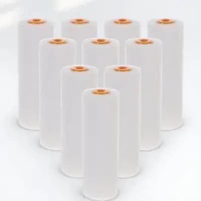 10 Pezzi di Rotoli in Schiuma ad Alta Densità da 4 Pollici, Coperture di Ricambio Premium per Pareti, Armadi, Porte, Lavori Artigianali, Finitura Liscia e Uniforme