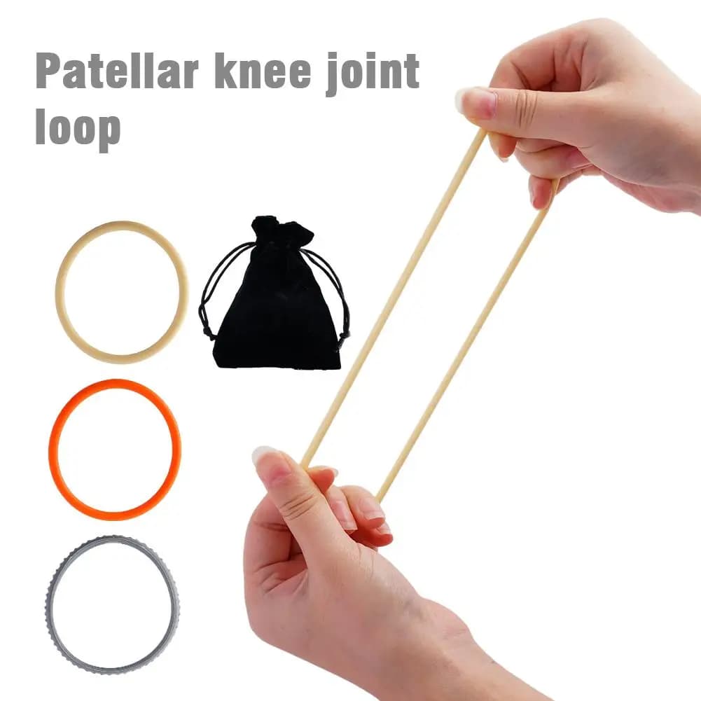 Fine Patella Belt Basketball Knee Force Belt Patella Knee Joint Rope Rubber Band Sports Knee Pad Elastic Fixed Protection