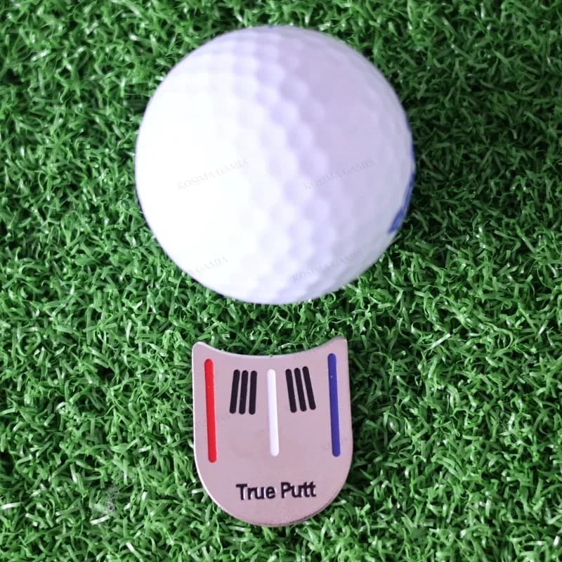 Accessori da Golf: Clip per Cappello con Marcatore di Palline, Strumento Pratico per l'Allineamento e la Mira nel Putting, Ideale per Migliorare le Prestazioni nel Golf, Regalo Creativo