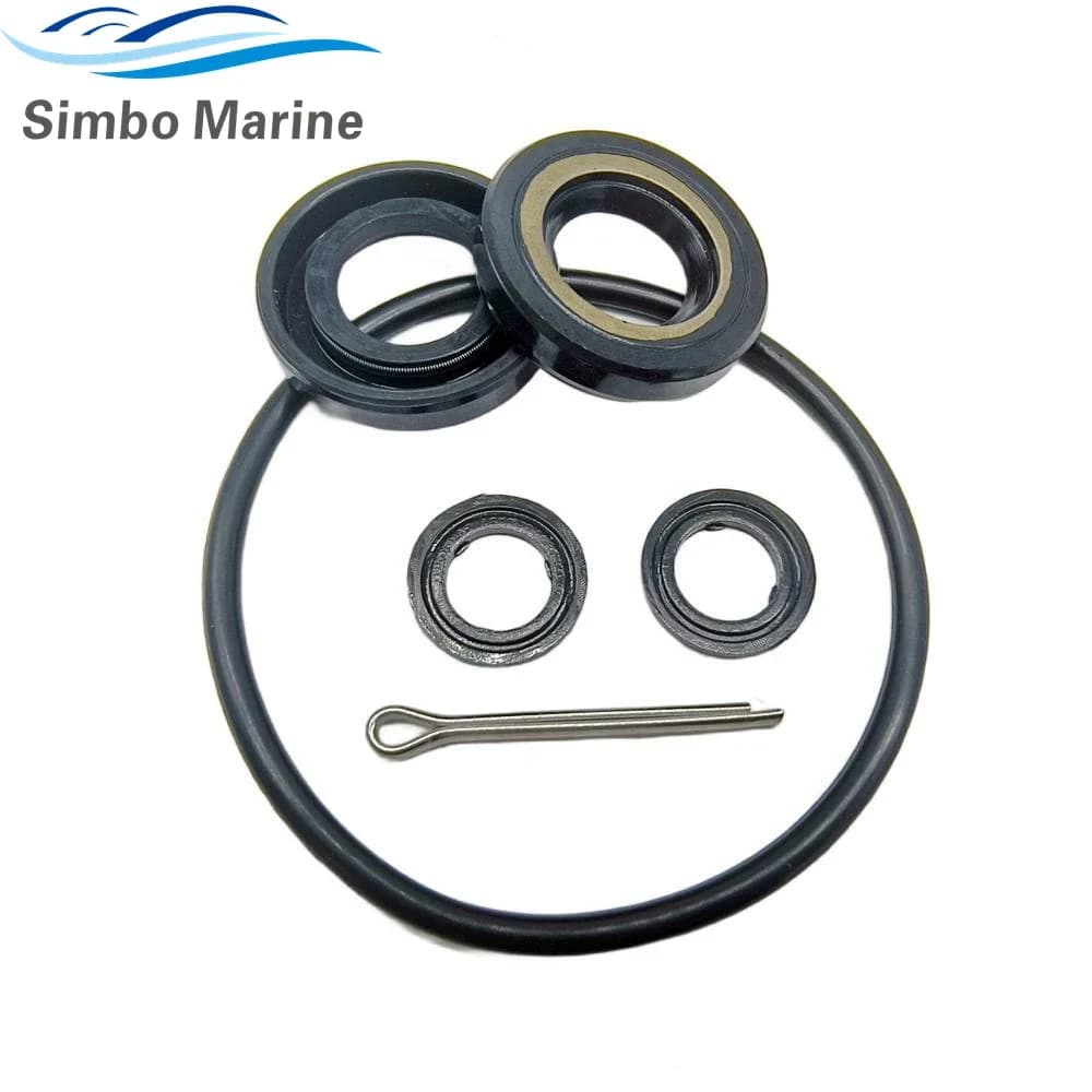 Outboard Lower Unit Gearcase Propeller Shaft Seal Kits for Suzuki 2 4str DT9.9 DF8 DF9.9 DF15 09289-17L02 09289-17006