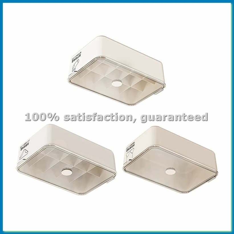 Set of 3 Large Capacity Dust Storage Boxes for Underwear and Socks - A57M