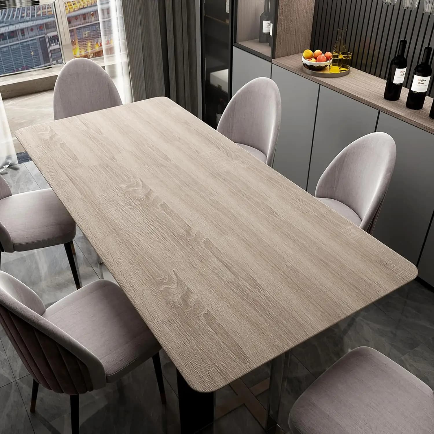 Adesivi classici in PVC con venature del legno Carta da parati autoadesiva impermeabile per guardaroba, armadi, tavoli, mobili, decorazioni per la casa