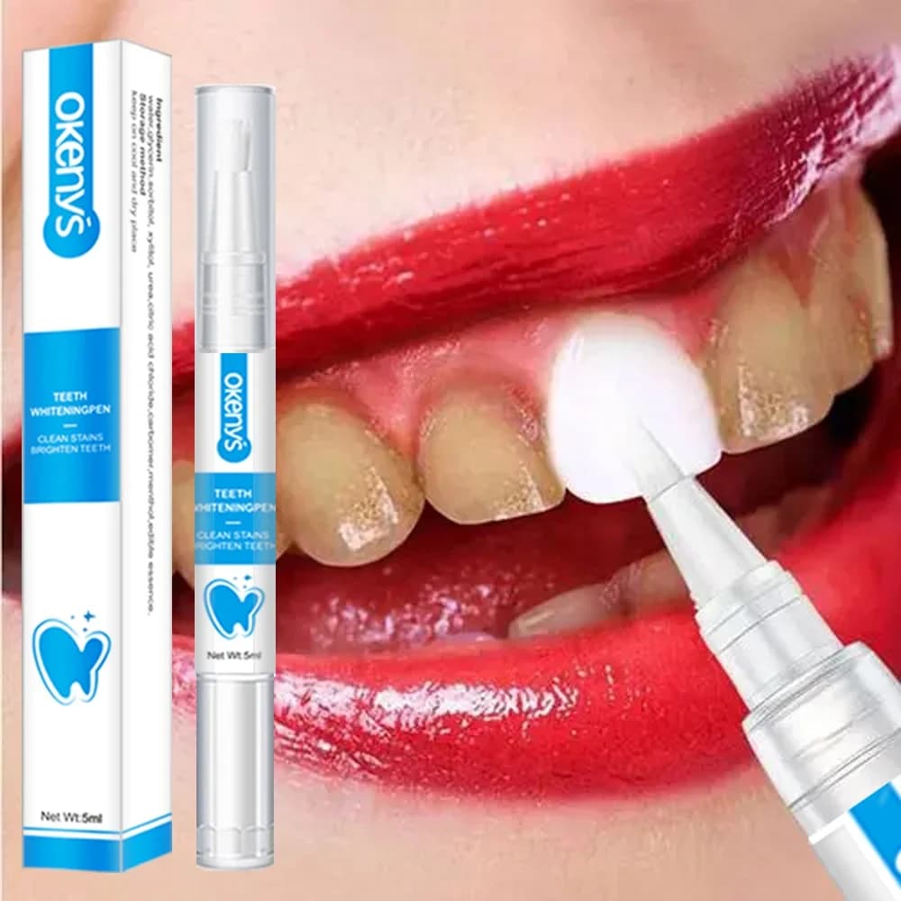 Teeth whitening pen Remove stains of smoke, coffee, tea, refresh Dad's breath, oral hygiene, dental care essence, tooth whitening gel