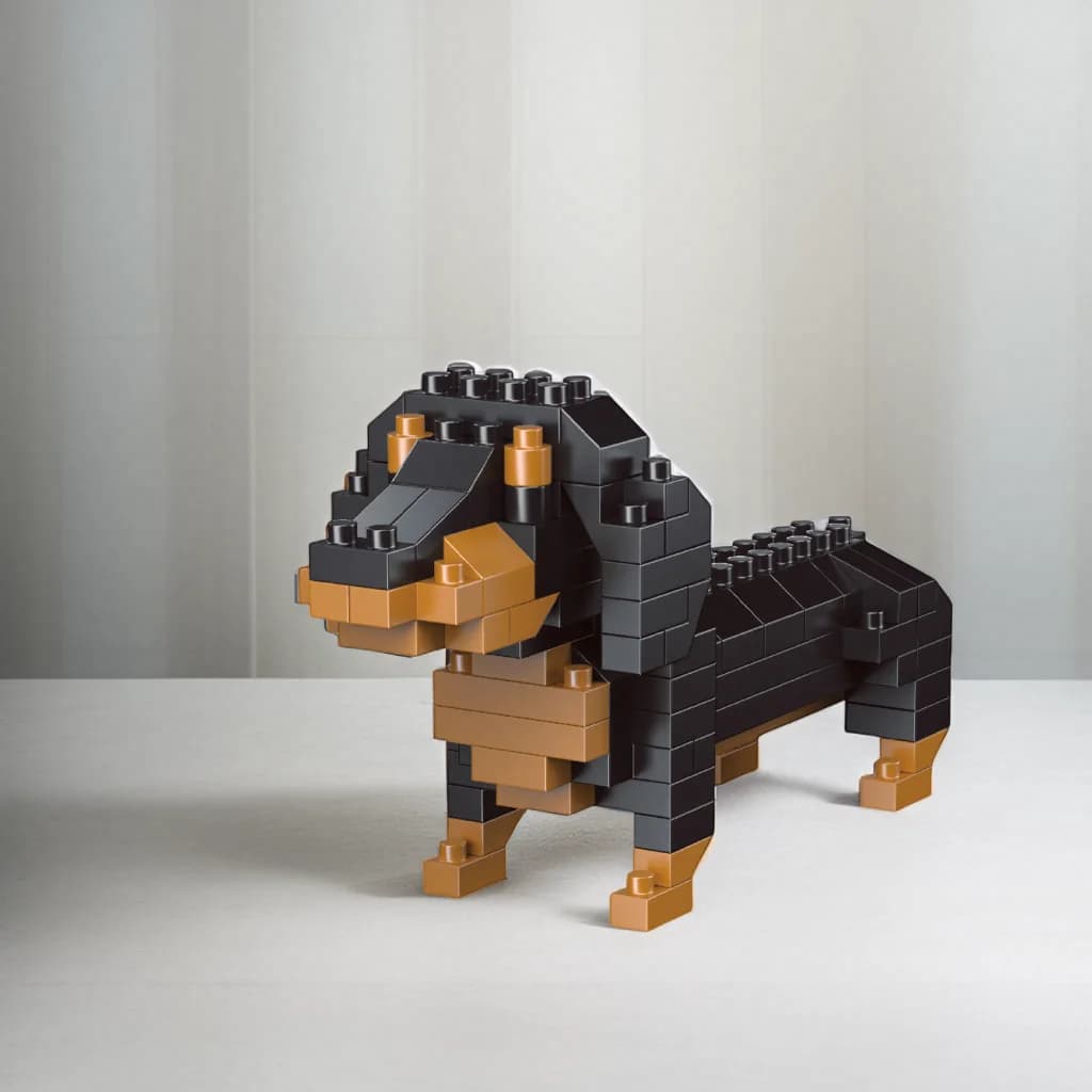 Mini building toy for adults and children: detailed and realistic design, fun and educational construction sets