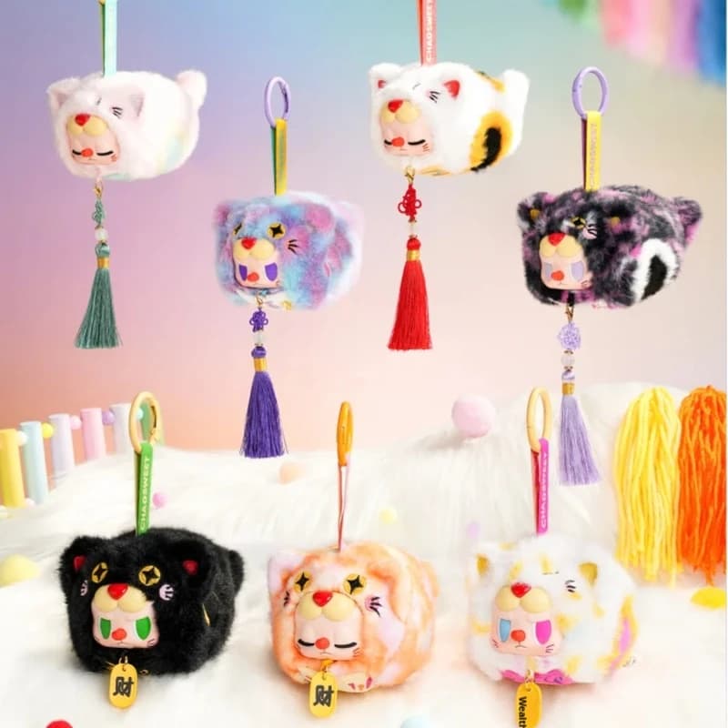 Nuovo autentico Chaosweet Rebel Bear Series scatola cieca bustina di benedizione carino ricchezza che attira zaino pendente ragazza regalo personalizzato