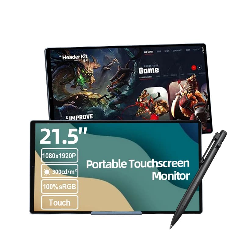 Miglior prezzo Display digitale Android 12 Tablet da disegno interattivo da 21,5 pollici Monitor touch screen multifunzione per viaggiare