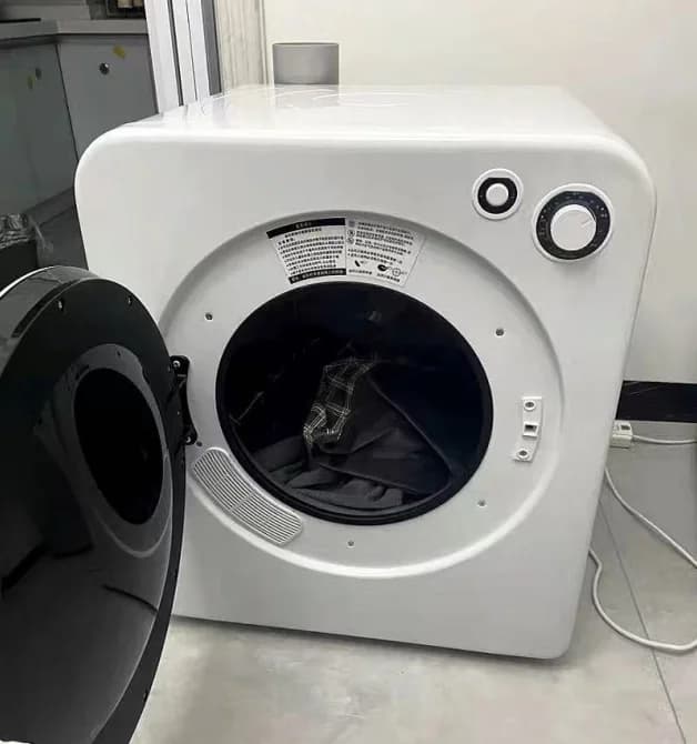Lavatrice elettrica portatile da 4 kg, asciugatrice rotativa, bicchiere automatico, a vapore, per supporto di asciugatura per piccoli spazi