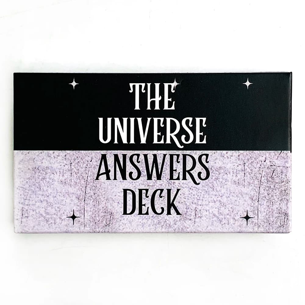 Hot-selling The Universe Answers Oracle Cards Fate Divination Leisure Entertainment Family Gatherings Cards Game