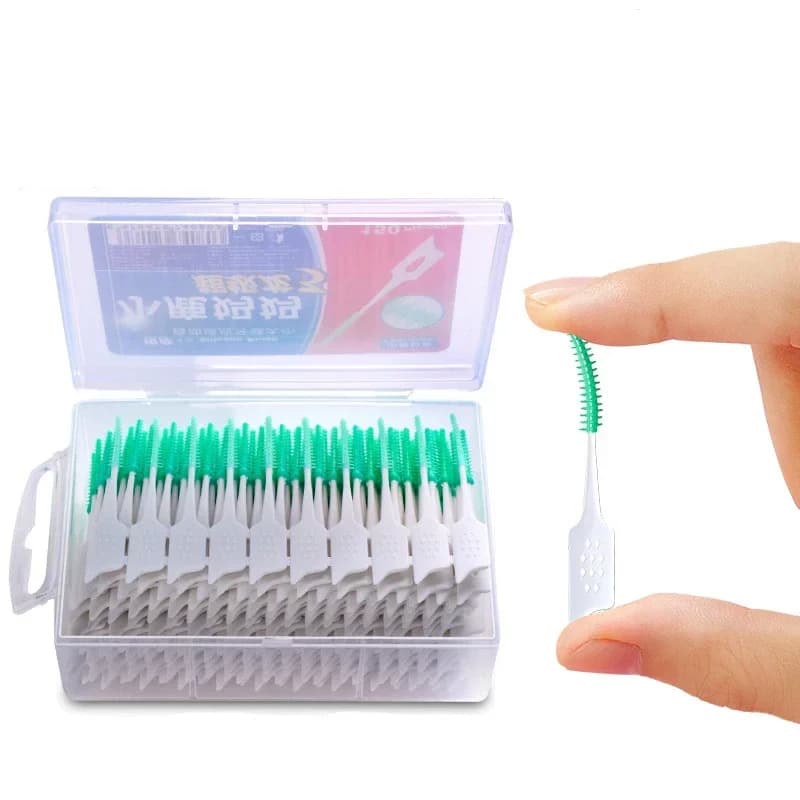 40/120pcs Sprinkle Interdental Silicone Food Fissures of Clean Teeth Box For Dental Dentistry Treatments Dental Dentistry Dentistry