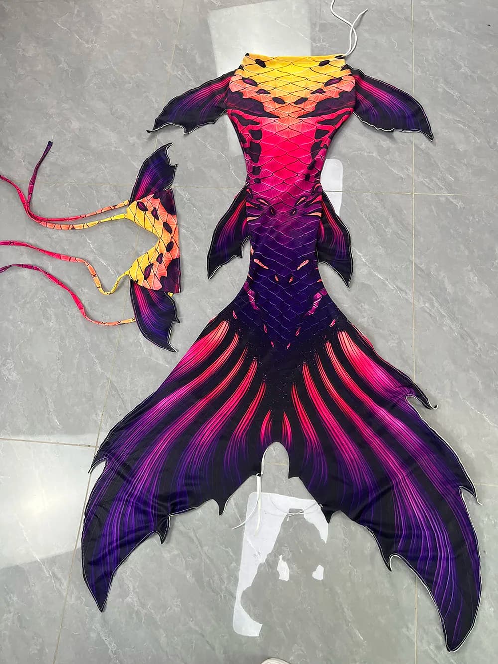Original Color Mermaid Coda Siren Siren Fish Leather Siren Pine For Dive Aquarium Performance Swimwear Underwater Photography