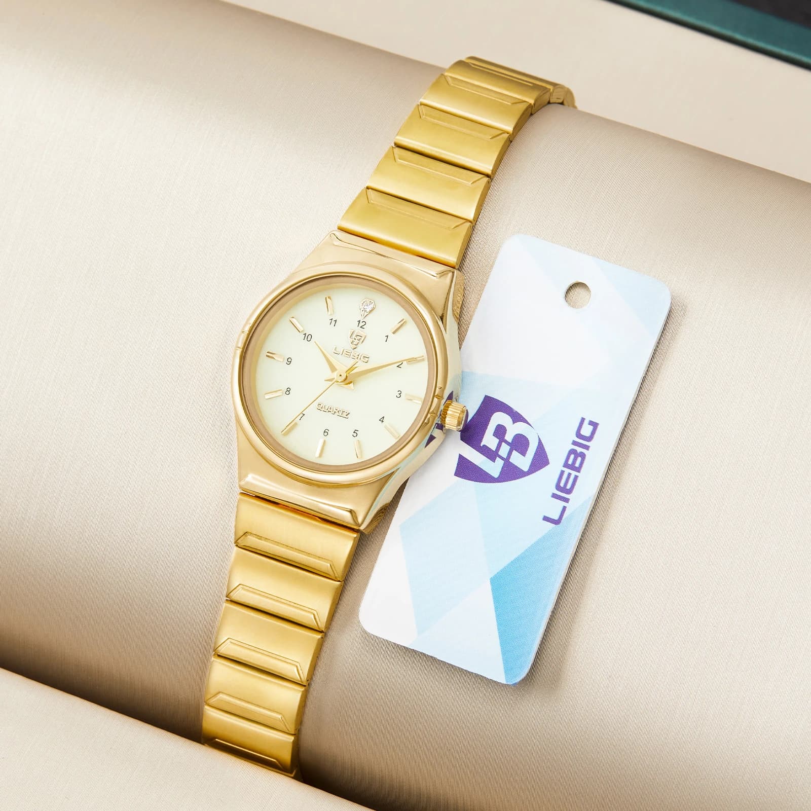 LIEBIG Women's Watch Best Brands Luxury Women's Wrist Watch With Stainless Steel Strap Women's Watch With Quartz Movement Relogio Female