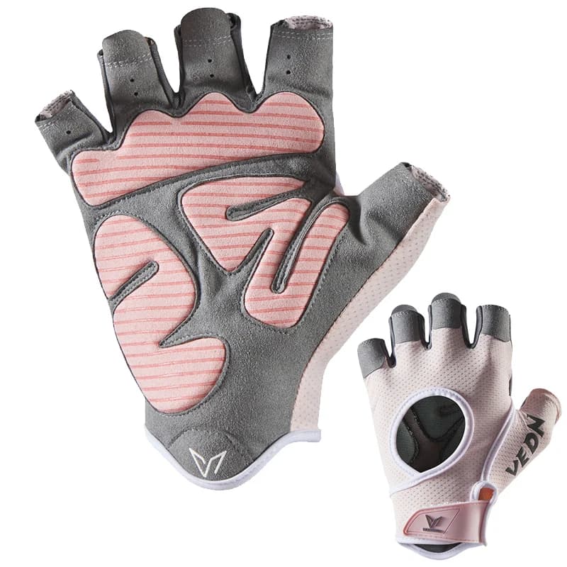 Guanti da sollevamento pesi da donna Impugnatura in silicone antiscivolo per trazioni da palestra Protezione dei calli Guanti da allenamento per powerlifting CrossFit