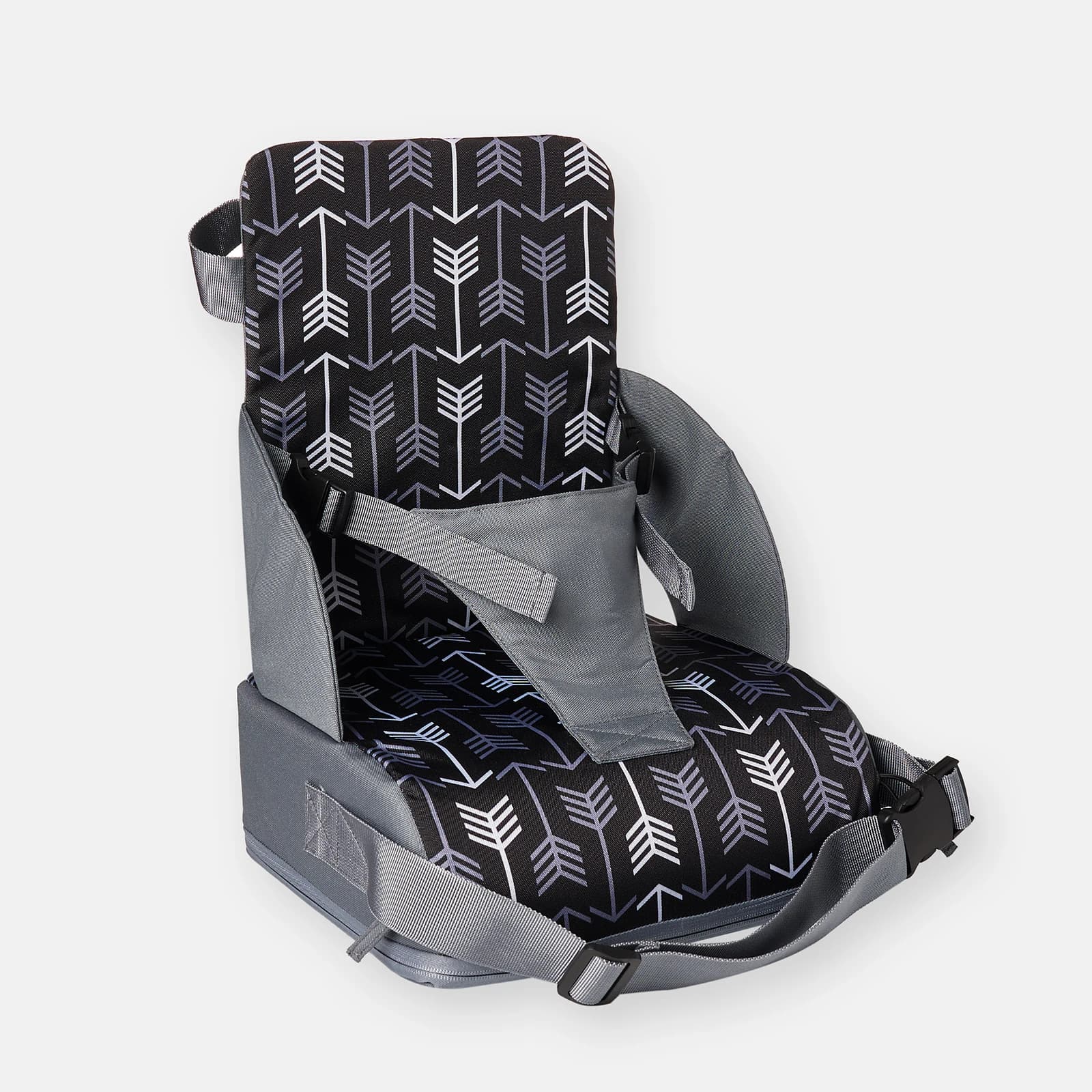 INSULAR Portable Folding Children's Seat Anti-slip High Bearing Children's Dining Chair High cushion Travel supplies for children