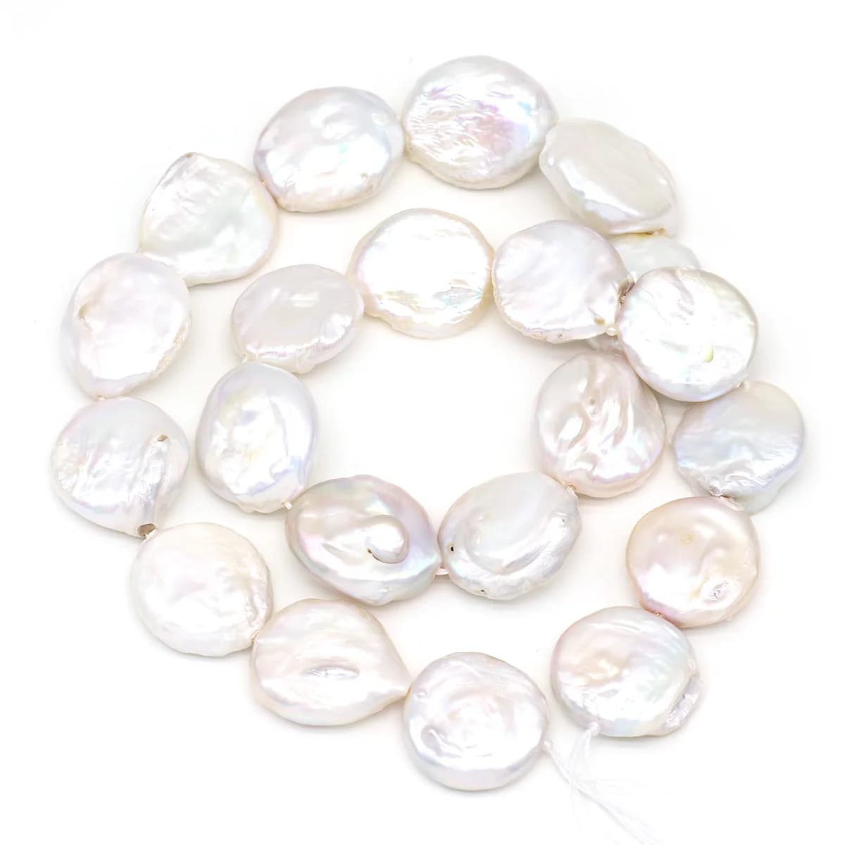 Perle d'acqua dolce naturali perle barocche perline irregolari distanziate perline allentate per gioielli che fanno accessori per bracciali collana fai da te