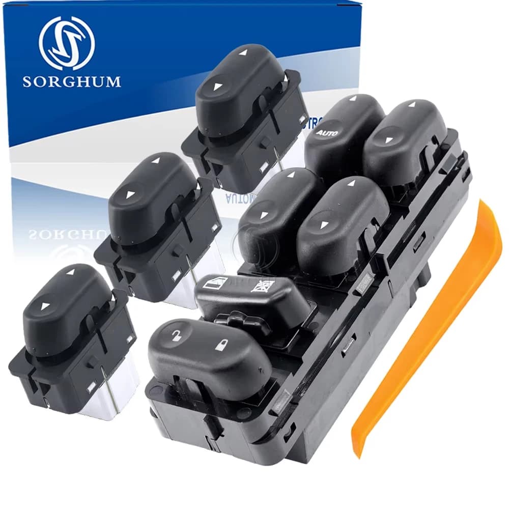 SORGHUM 3L8Z-14529-AAA YF1Z-14529-ABA Sinistra Conducente Finestra Interruttore Passeggero Pulsante Per Ford F250 F350 Escape Mariner Mazda Tribute
