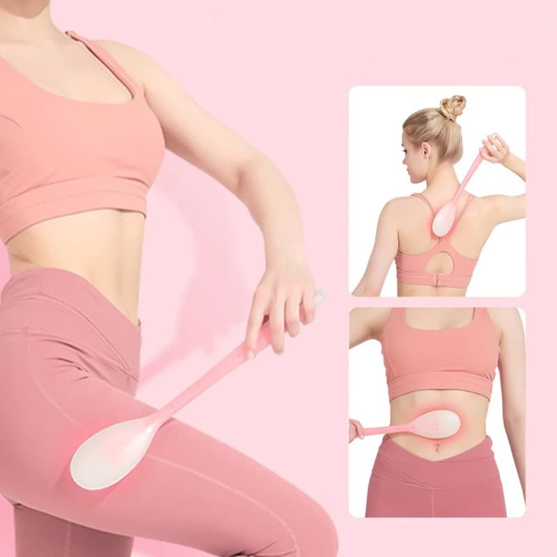 【Applicatore multifunzione per lozione, crema solare e unguento, in silicone con manico lungo, spazzola per la pulizia del corpo, applicatore per lozione solare sulla schiena】