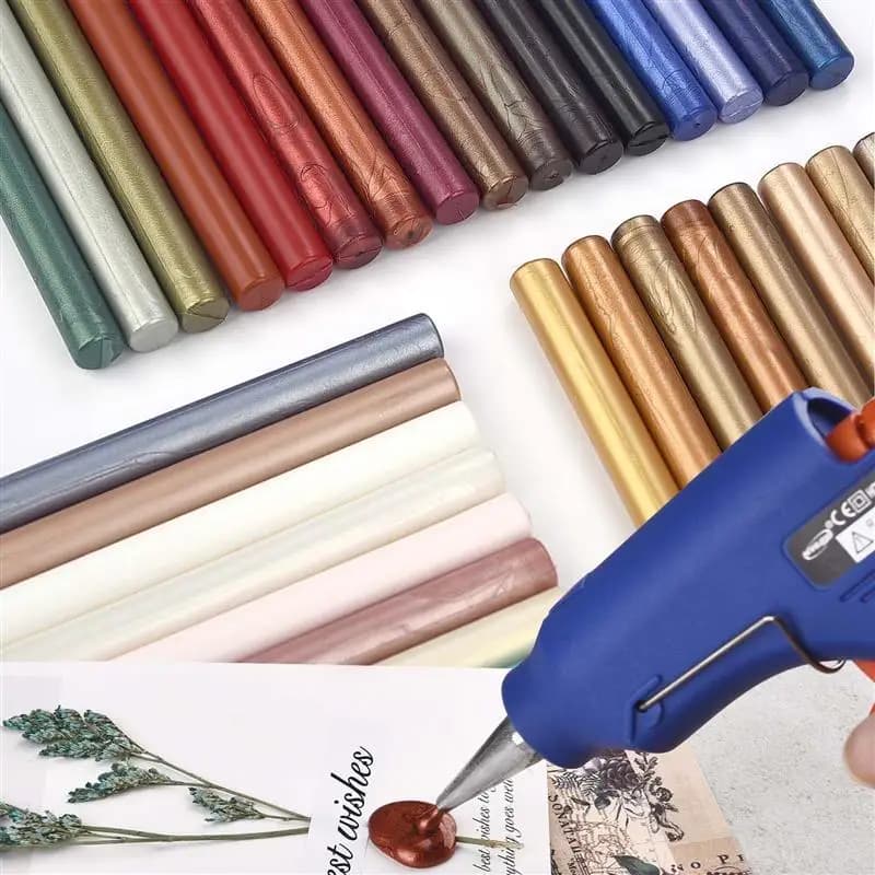 10 pieces of seal wax sticks for casting glue for gun holding wax sticks invitation for wedding parties sealing wax for fashion gift decoration