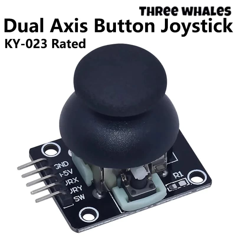 Joystick XY Dual Axis Module for Arduino, High Quality Joystick PS2 Control Sensor KY-023, Rating 4.9/5