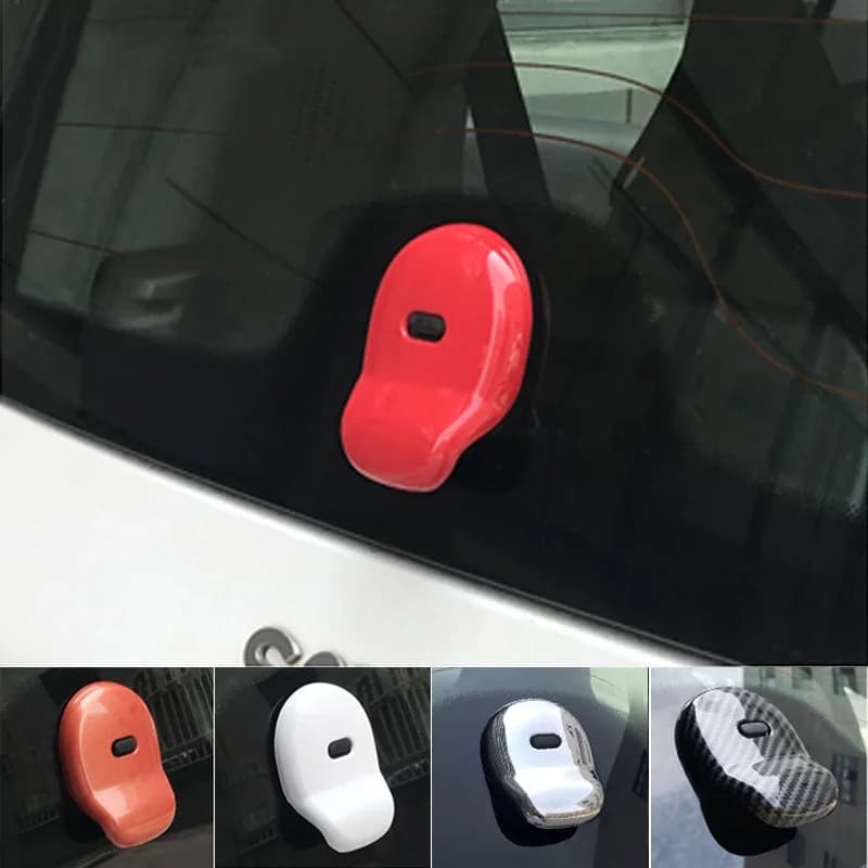 Per Mercedes Smart 453 fortwo Bagagliaio di un'auto Maniglia Della Porta Copertura Parabrezza Posteriore Adesivo Auto Decorazione Esterna Accessori Per Lo Styling