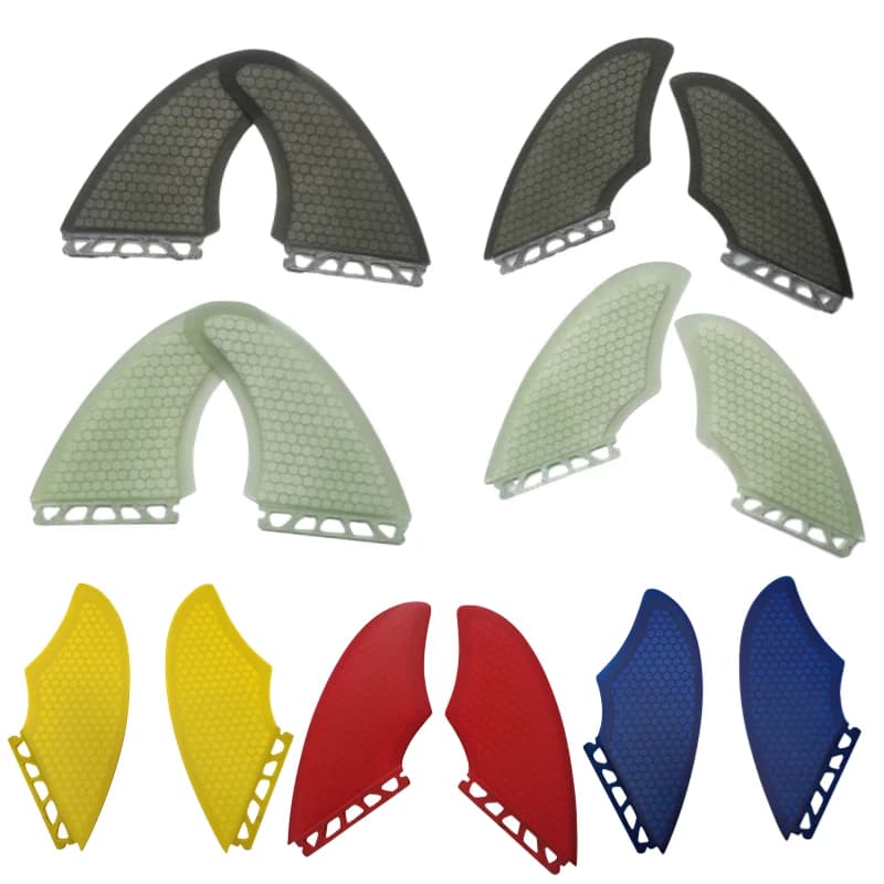 UPSURF FUTURE FINS 1pc Pinna Centrale da Surf / Pinna Doppia a Nido d'Ape, Accessori per Kayak, Pinna per Tavola da Surf, Pinne Quilhas, Pinna Laterale Keel