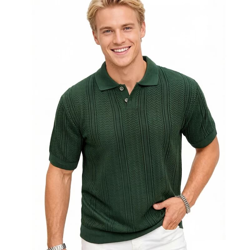 Men's short sleeve shirt, USA size, plain color, with buttons, light, summer, new collection