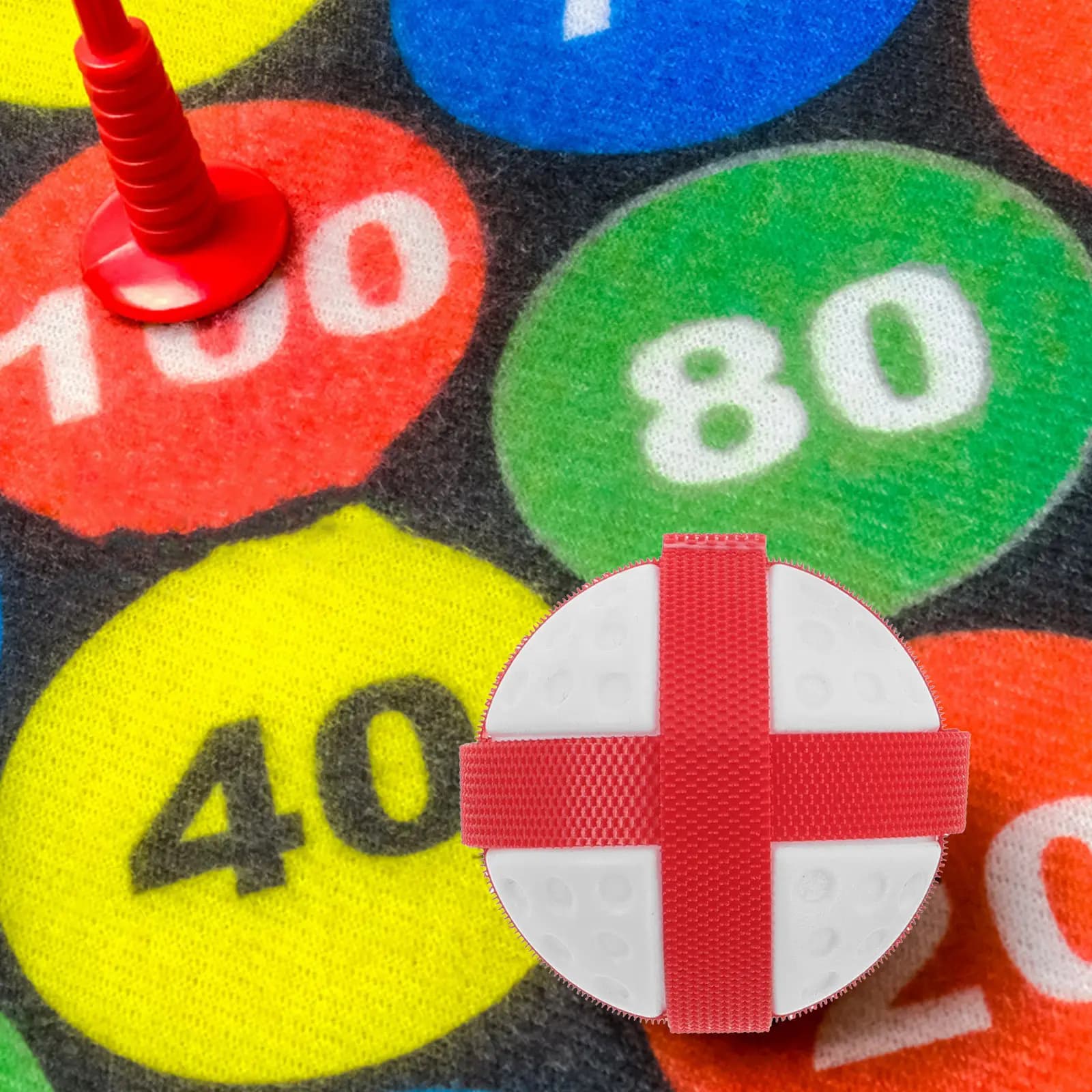 Set di 16 Palline Appiccicose per Gioco di Lancio e Presa su Pannello in Tessuto, Colorato per Giocare all'Interno e all'Esterno