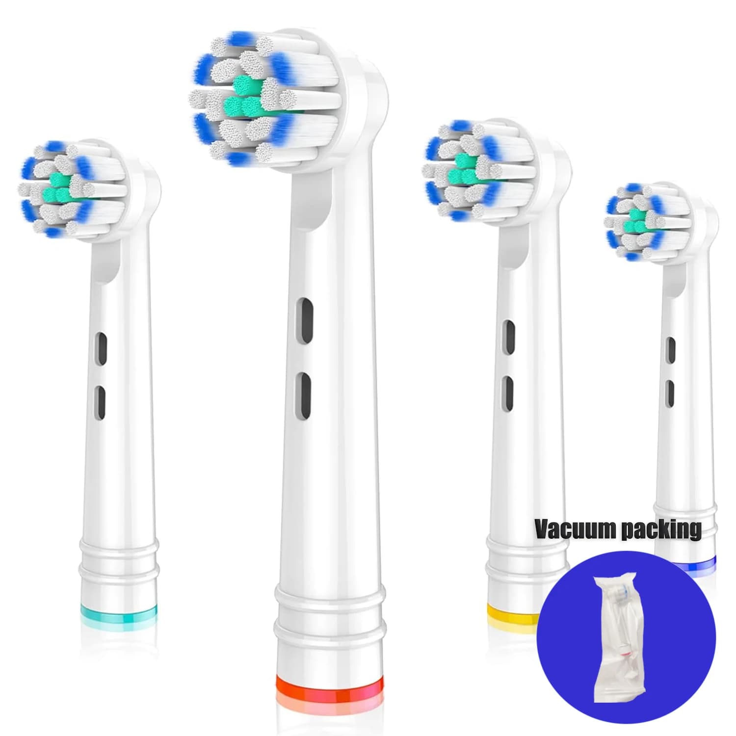 4/8/12/16 toothbrush spare head compatible with Oral B electric toothbrush, ultra soft bristles for treating sensitive gums