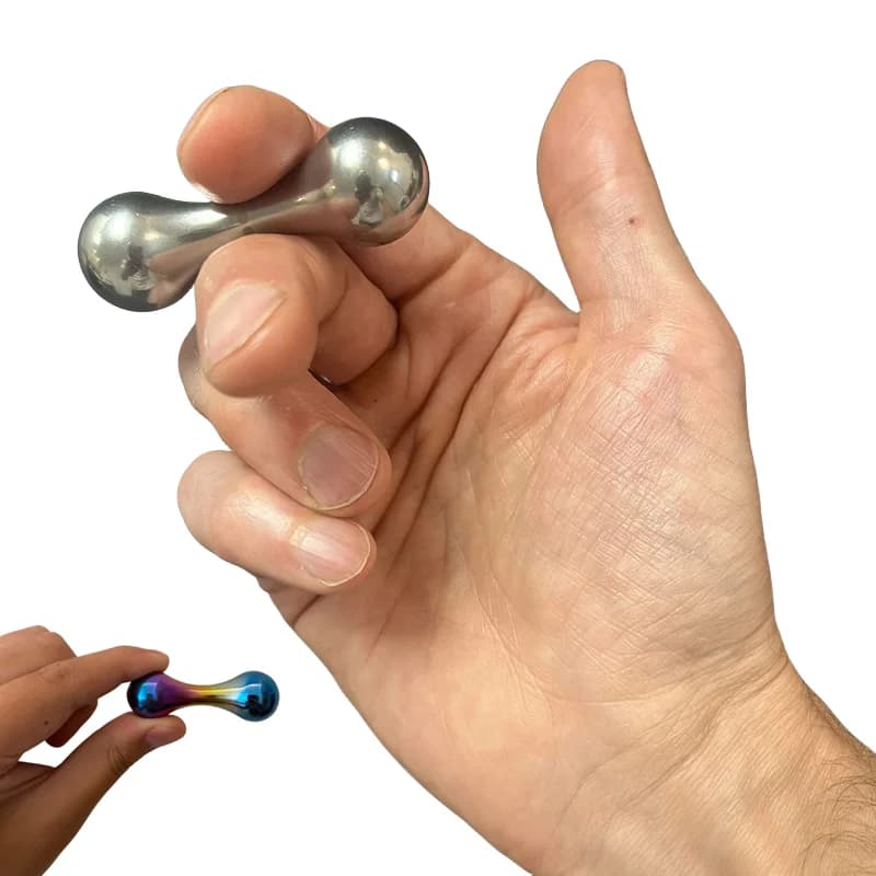 Knucklebone Titanium EDC Fidget Spinner Antistress Autismo ADHD Cool Gadget Tecnologia Divertenti Giocattoli Antiestrés Ansiedad