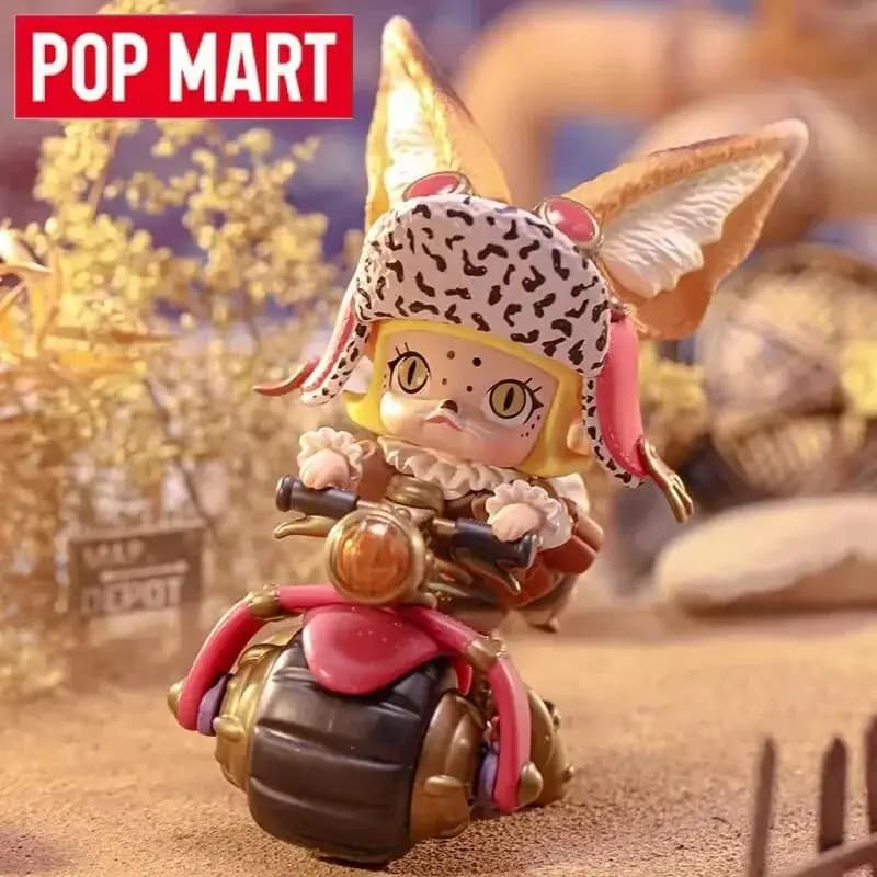 POP MART Molly Steampunk Animal Locomotiva Serie Genuino Guess Bag Giocattoli Bambola Cute Anime Figure Desktop Blind Box Scatola Misteriosa