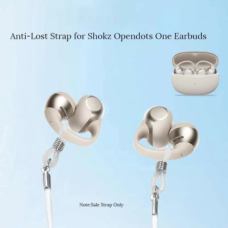 Anti-Lost Strap for Shokz OpenDots One Wireless Earbuds Soft Sports Running Lanyard Non-Slip Cord E320 Earphones Accessories