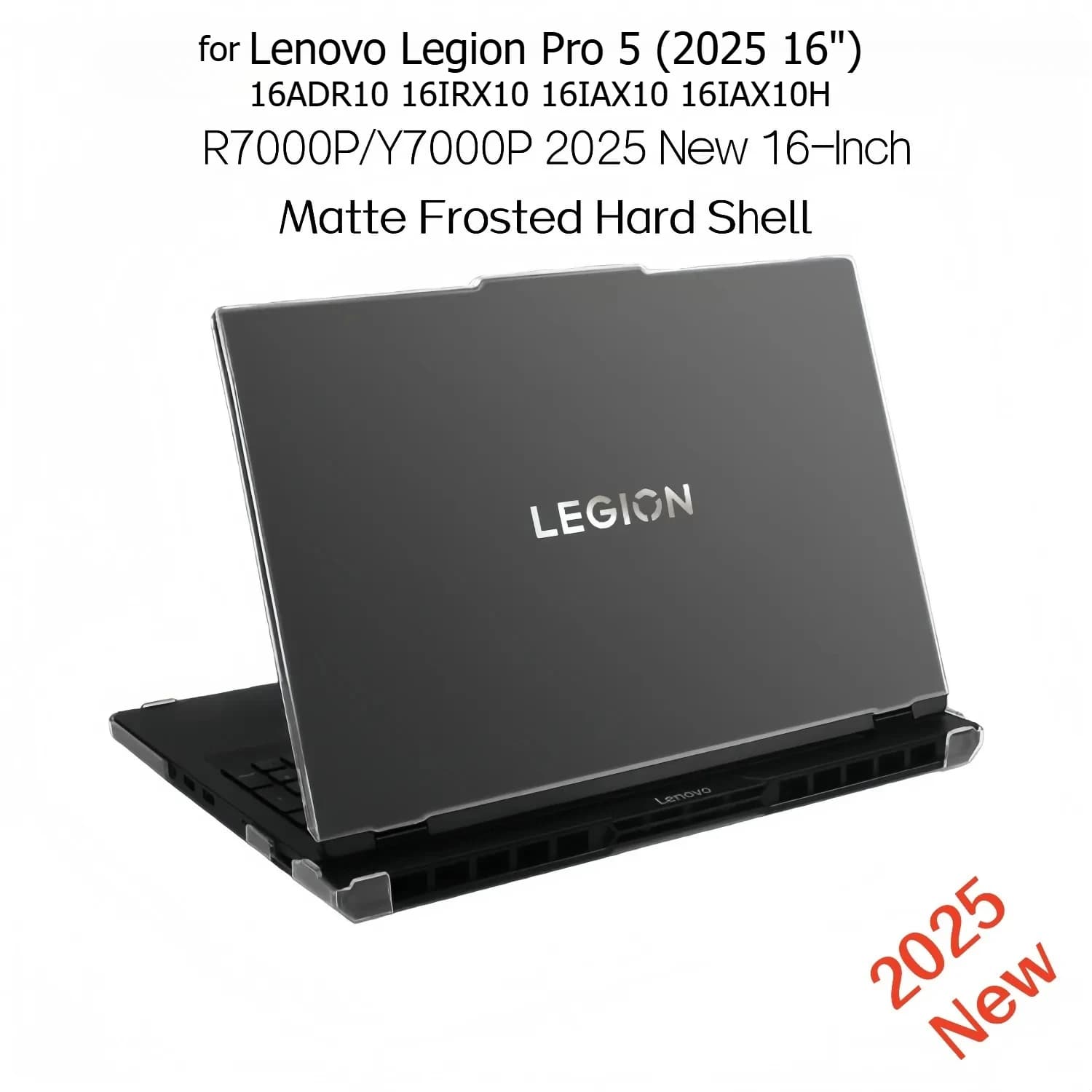 Cover rigida opaca satinata per 2025 Legion Y7000P Custodia sottile antigraffio per custodia per laptop Legion R7000P 2025 (16")