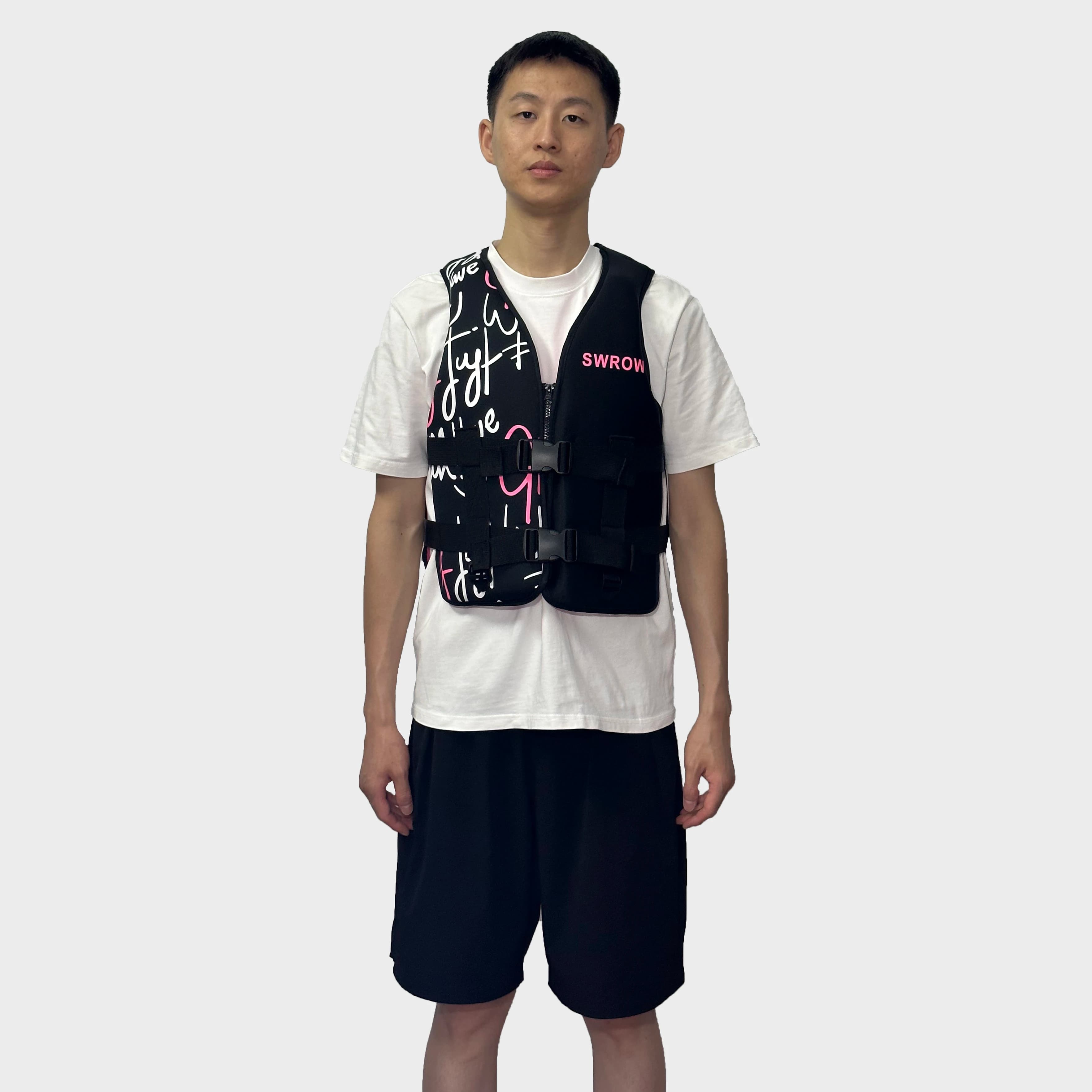 Nuovo giubbotto di salvataggio in neoprene giubbotto di salvataggio sport acquatici pesca kayak canottaggio nuoto alla deriva surf sci gilet sicuro per bambini adulti