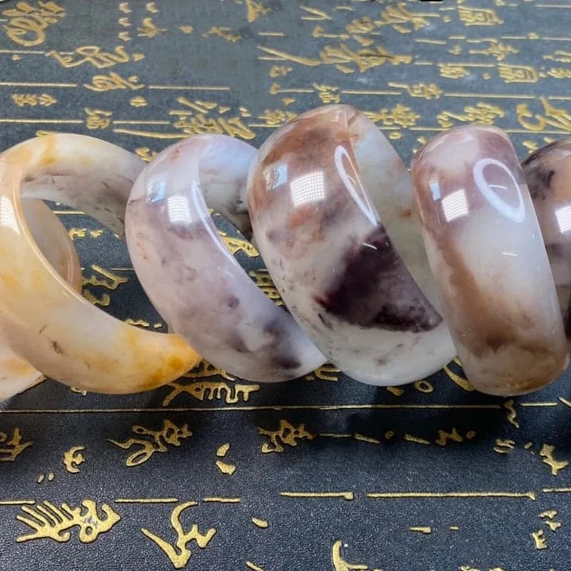 Bracciale allargato in giada con filo d'oro naturale di alta qualità, fiore galleggiante, braccialetto in giada, temperamento, pietra preziosa, luce, donna, giovani modelli