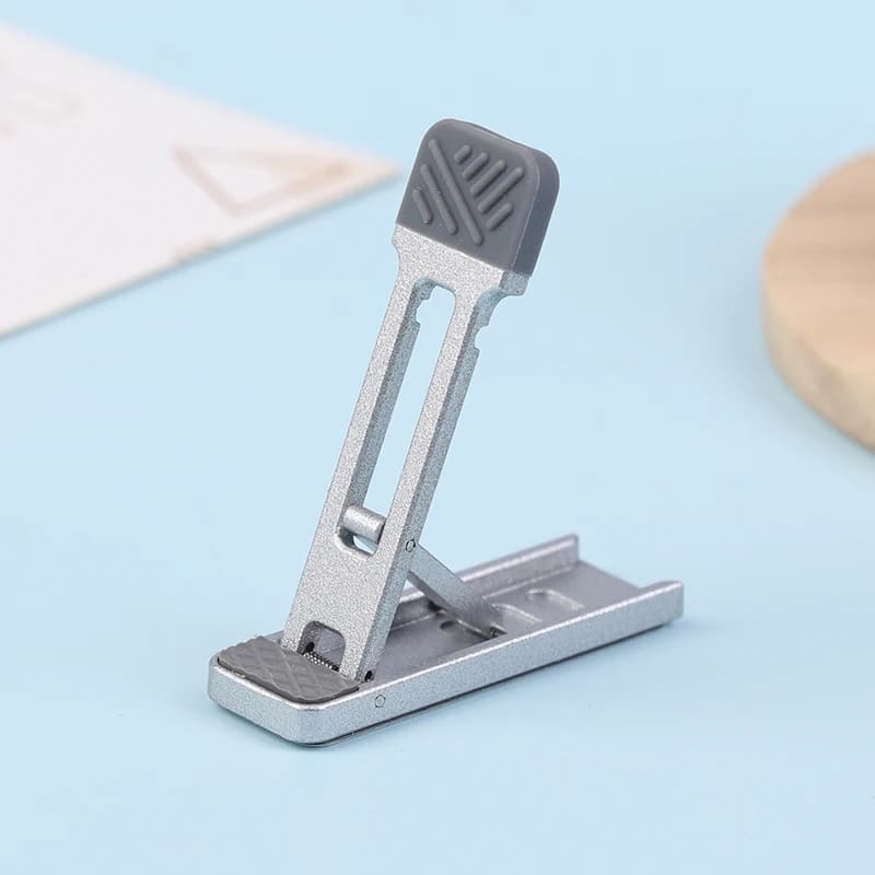 Nuovo Supporto per Laptop AO in Lega di Zinco, Regolabile in Altezza, Pieghevole, Antiscivolo, Mini Stand per Laptop