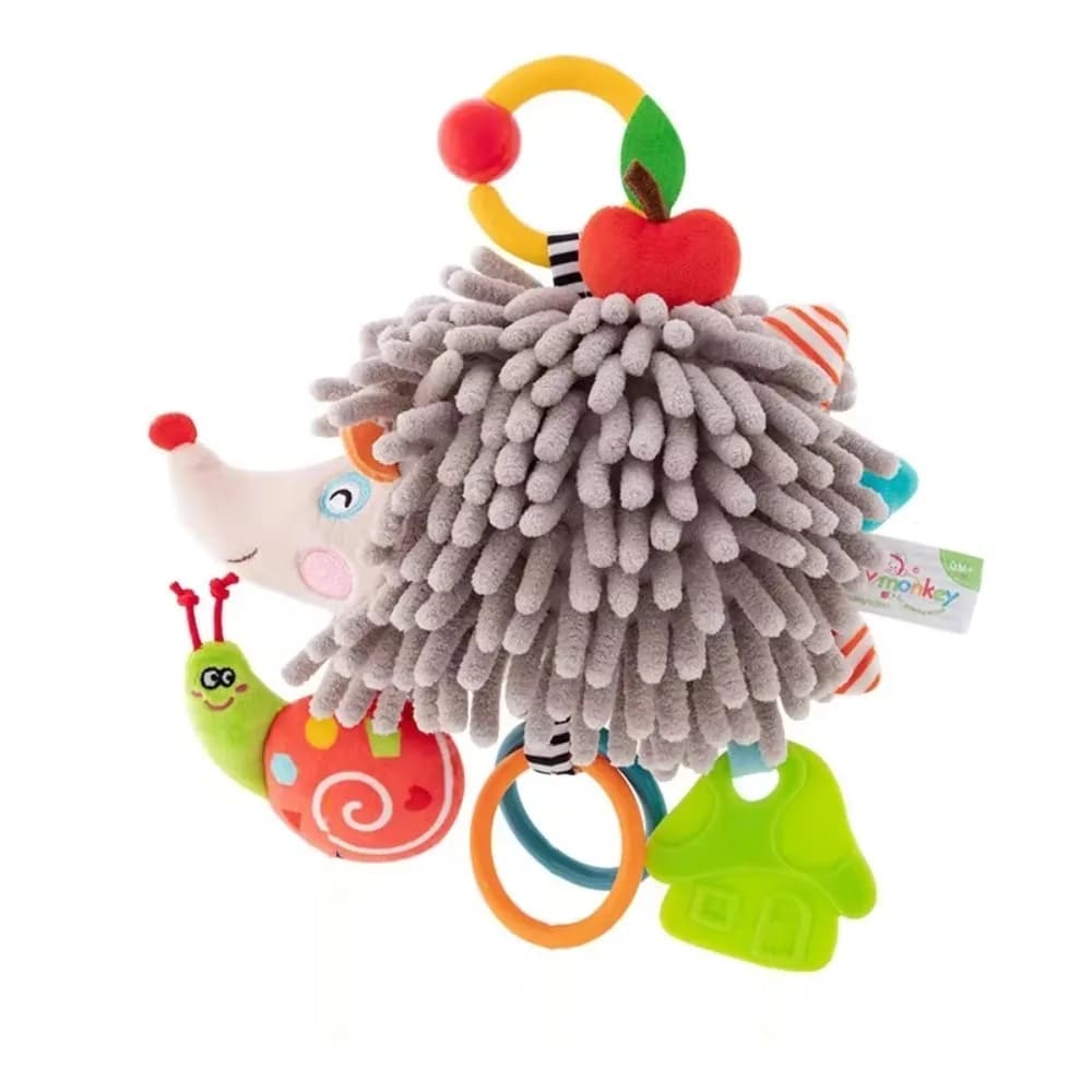 Culla Campana Educazione precoce Massaggiagengive Sonagli Infantile Morbido Rimovibile Appeso Peluche Bebe Neonati Bambini piccoli